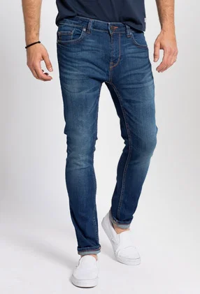 Luxed spodnie jeans